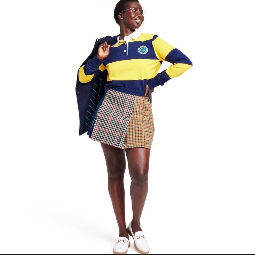 Woman’s Plaid Pleated Skirt - Rowing Blazers x Target size 16
